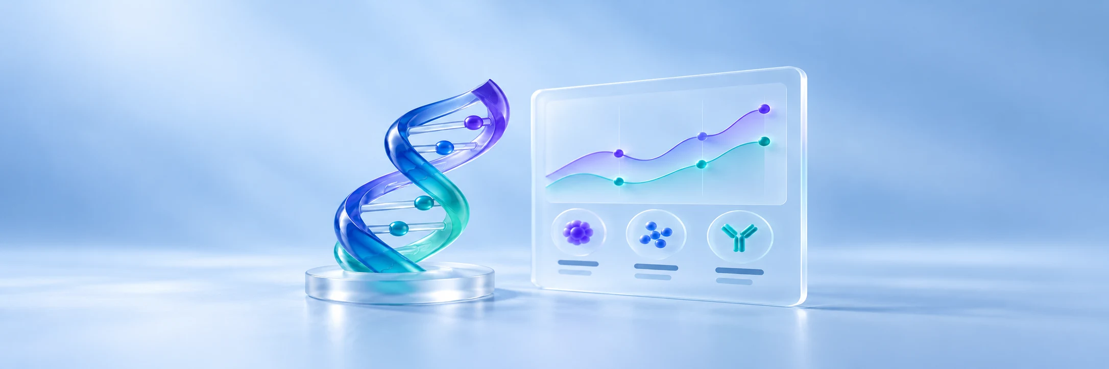 Biomarkers and health trends in BlueGene